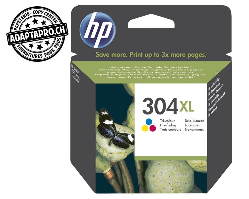 HP - HP-N9K07AE - Cartouches d'encre/têtes d'impression HP - 304 XL - couleurs
