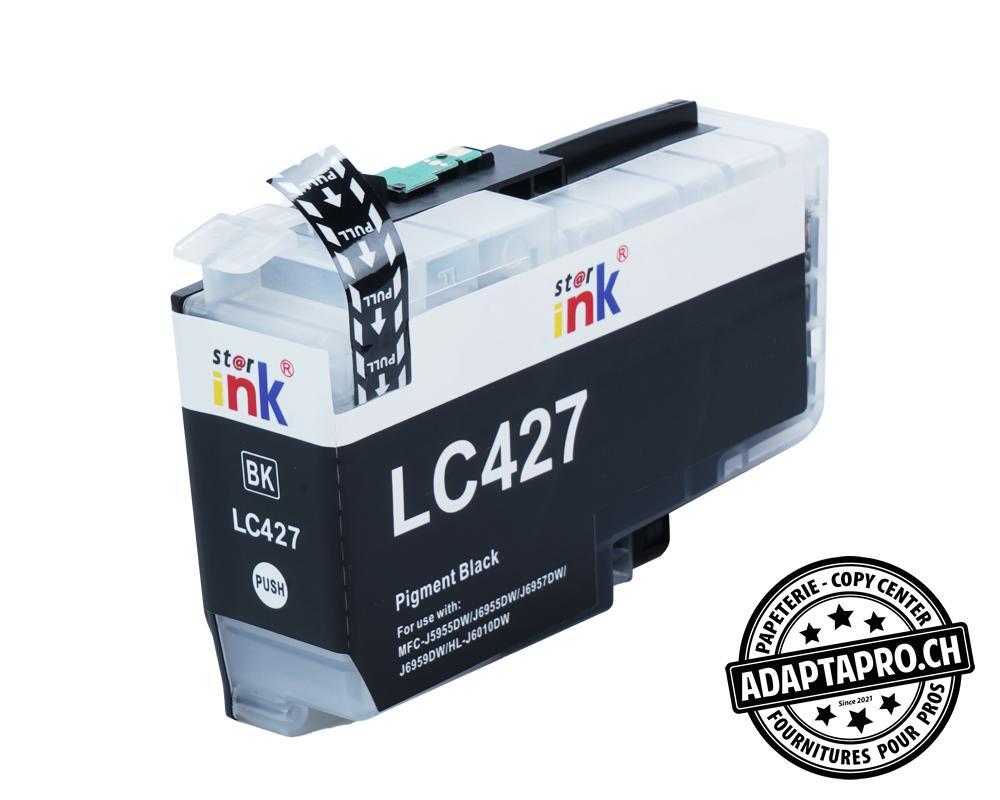StarInk - SI-LC427-BK - Cartouche d'encre compatible - Brother LC-427 BK - Noir (55ml / 3000 feuilles)
