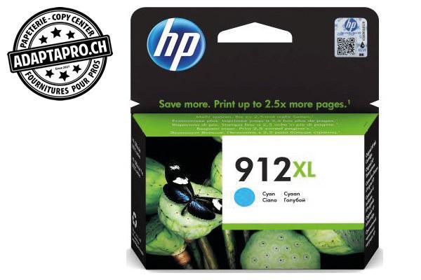 HP - HP-3YL81AE - Cartouches d'encre/têtes d'impression HP - 912XL - cyan