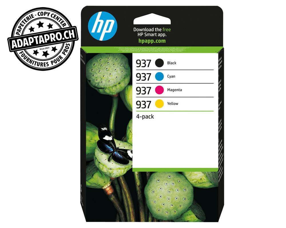 HP - HP-6C400NE - Cartouches d'encre/têtes d'impression HP - 937 multipack