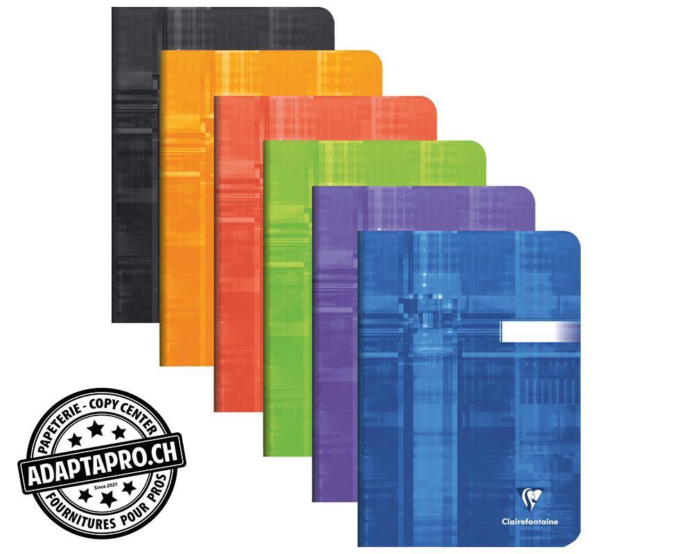 Clairefontaine - CLF-3680C - Cahier CLAIREFONTAINE avec réglure - A5 96 pages
