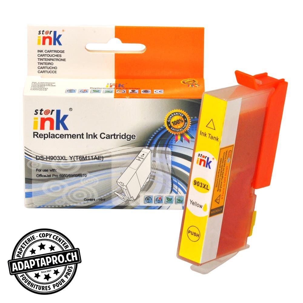 StarInk - SI-H903XL-Y - Cartouche d'encre compatible - HP 903 XL Y (T6M11AE) - Jaune