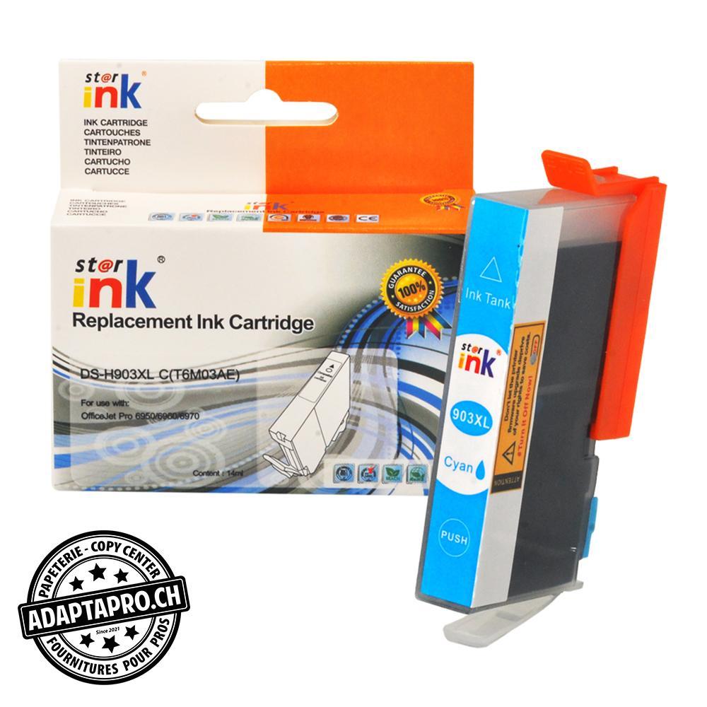 StarInk - SI-H903XL-C - Cartouche d'encre compatible - HP 903 XL C (T6M03AE) - Cyan