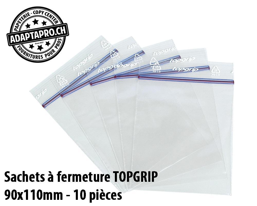 TopGrip - TGP-ANF024 - Sachets à fermeture rapide TOPGRIP - 90x110mm - 10 pièces