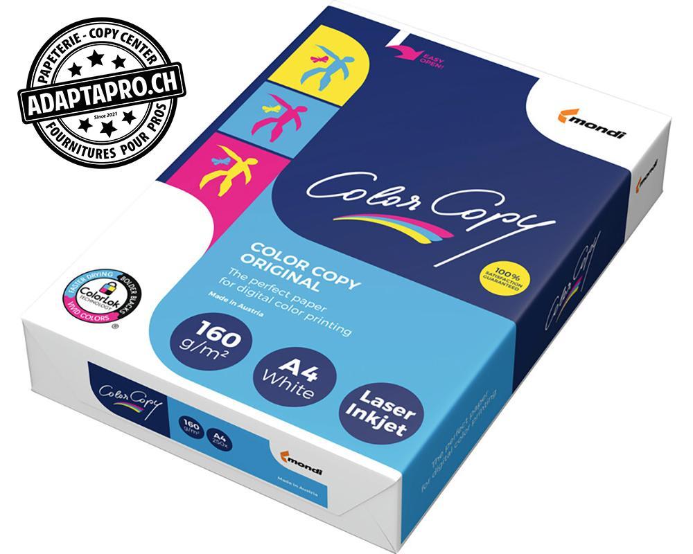 Color Copy - CCPY-88008634 - Papier laser et laser couleur COLOR COPY FSC, extra-blanc, satiné - 160g A4