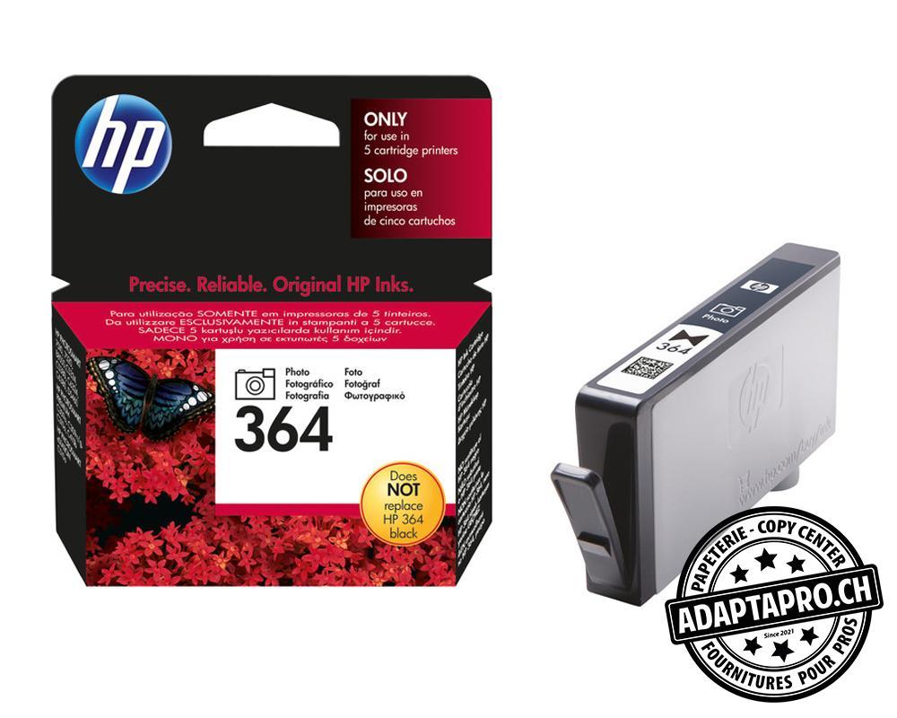 HP - HP-CB317EE - Cartouches d'encre/têtes d'impression HP - 364 noir photo PBK