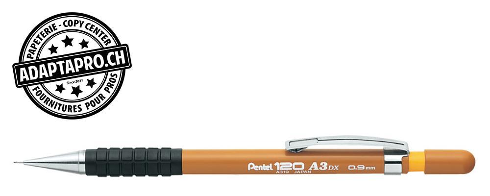 Pentel - PEN-A319-Y - Portemine PENTEL - 120 A3 DX - 0.9mm - brun