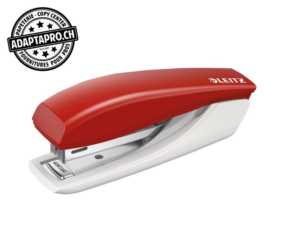 Leitz - LTZ-5517-00-25 - Agrafeuse LEITZ série NeXXt Mini 5517 - rouge