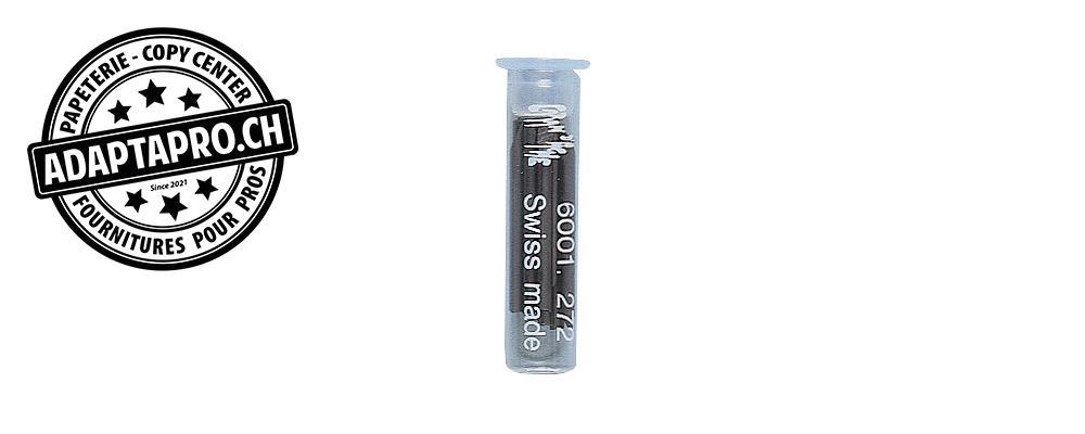 Caran d'Ache - CDA-6001.273 - Mines pour compas CARAN D'ACHE - dia 2mm - F - 12 pièces