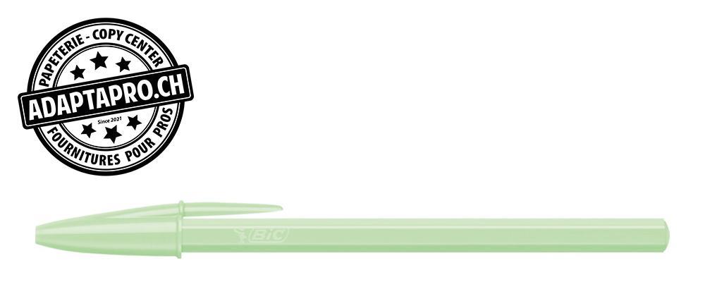 BIC - BIC-302550-GR - Stylo à bille - BIC Cristal - Vert Pastel
