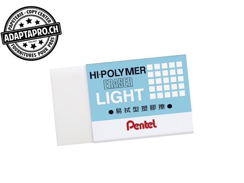 Pentel - PEN-ZEL-08 - Gomme PENTEL - Hi-Polymer - taille medium - light