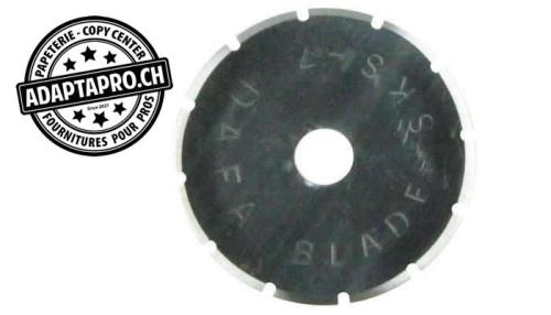 Outil - Lame de cutter rotatif - 28mm traitill&eacute;e (2 pces) - Pour cutter 60025