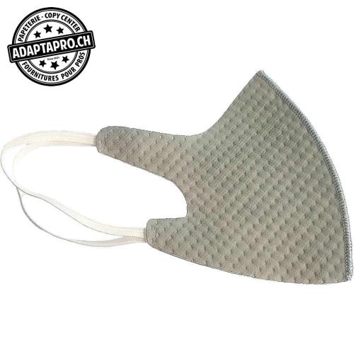 Masques de protection - Tissu KN95 - Taille unique - lavable en machine - 2 pi&egrave;ces