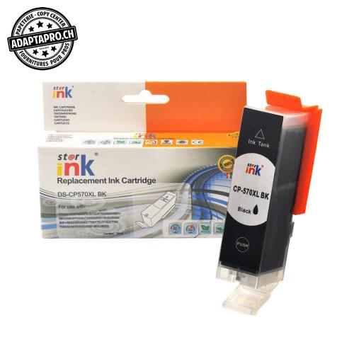 Cartouche d'encre compatible - Canon PGI-570XL BK - Noir (24ml / 768 feuilles)