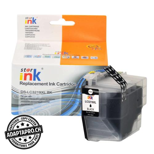 Cartouche d'encre compatible - Brother LC-3219XL BK - Noir (64ml / 3000 feuilles)