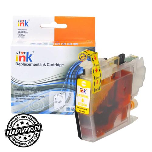 Cartouche d'encre compatible - Brother LC-3219XL Y - Jaune (20ml / 2000 feuilles)