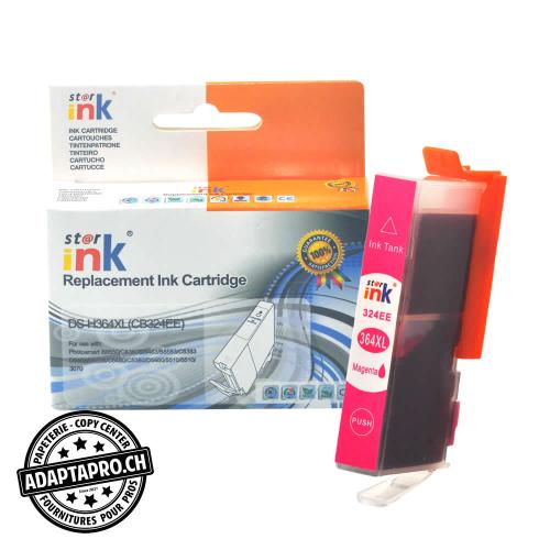 Cartouche d'encre compatible - HP 364XL M, CB324EE - Magenta (14ml / 896 feuilles)