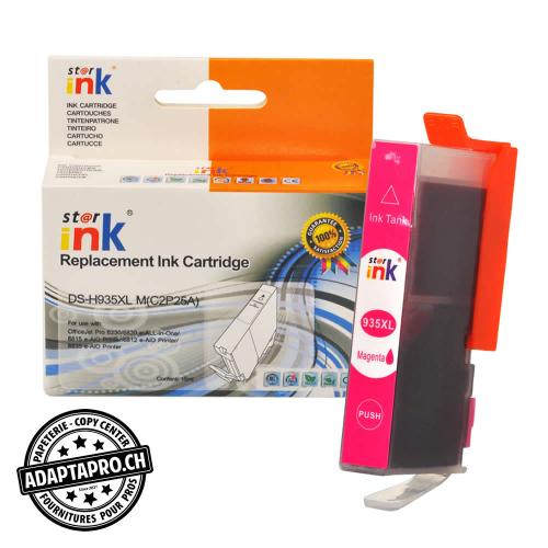Cartouche d'encre compatible - HP 935XL M - Magenta (16ml / 1'024 feuilles)