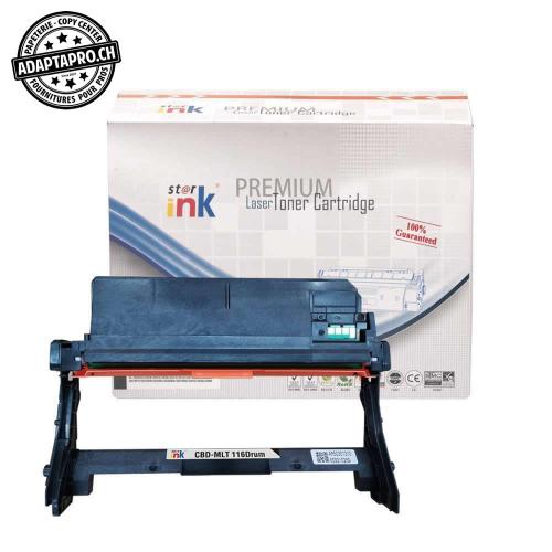 Cartouche de toner compatible - Samsung MLT-D116 - Noir (9'000 feuilles)