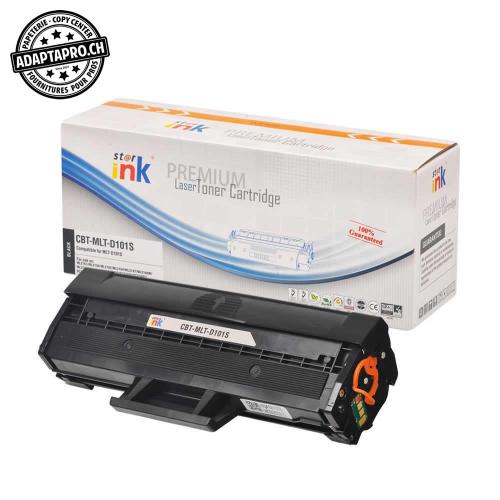 Cartouche de toner compatible - Samsung MLT-D101S - Noir (1'500 feuilles)