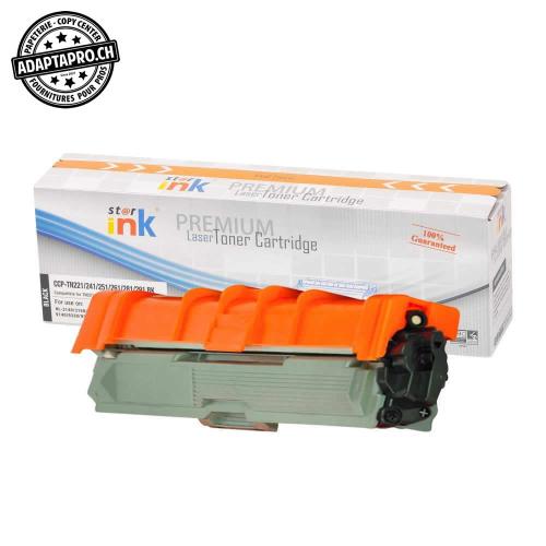 Cartouche de toner compatible - Brother TN-241 BK - Noir (2'500 feuilles)