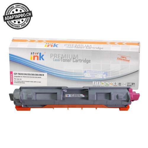 Cartouche de toner compatible - Brother TN-245 M - Magenta (2'200 feuilles)