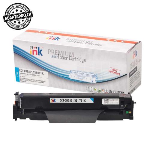 Cartouche de toner compatible - Canon CRG-731 C - Cyan (1'500 feuilles)