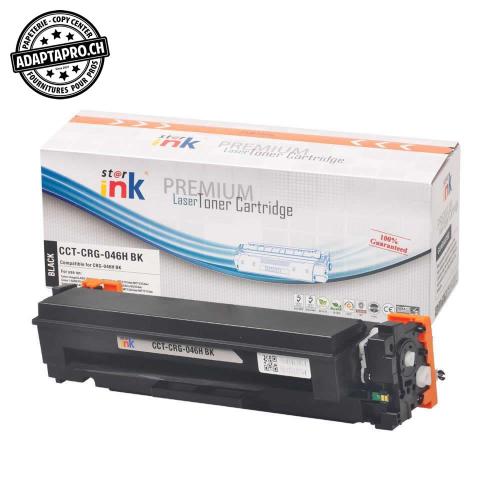 Cartouche de toner compatible - Canon CRG-046H BK - Noir (6'200 feuilles)
