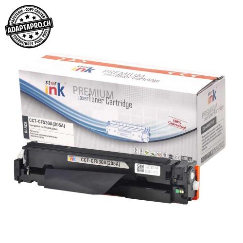 Cartouche de toner compatible - HP CF530A, 205 A BK - Noir (1'100 feuilles)