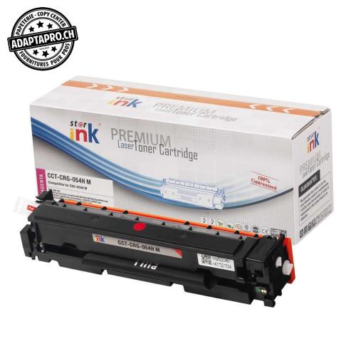 Cartouche de toner compatible - Canon CRG-054H M - Magenta (2'300 feuilles)