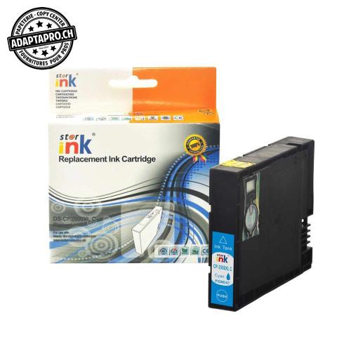 Cartouche d'encre compatible - Canon PGI-2500C XL - Cyan (20ml / 1'280 feuilles)