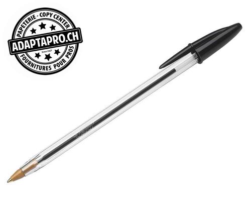 Stylo &agrave; bille - BIC Cristal - Noir