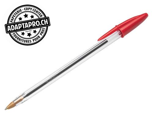 Stylo &agrave; bille - BIC Cristal - Rouge