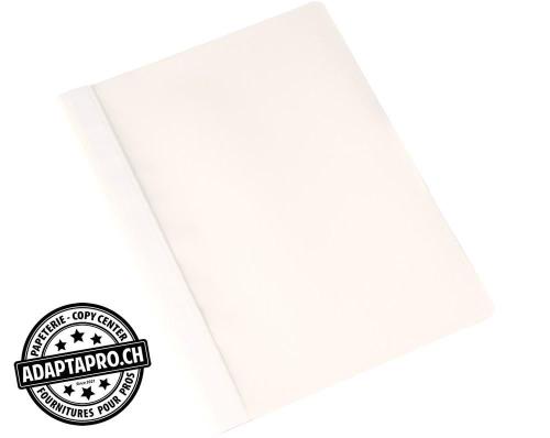 Dossier-classeur Q-CONNECT - blanc - A4 capacit&eacute; 80 feuilles
