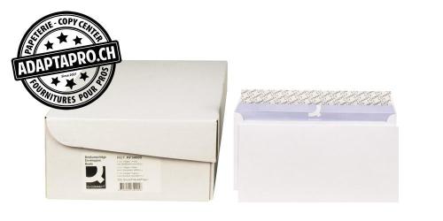 Enveloppes Q-CONNECT - C6/5 - 100g - sans fen&ecirc;tre - 500 pces