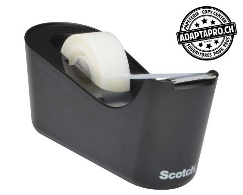 D&eacute;rouleur de bureau Scotch C18 - noir - Magic 810 - 19mm * 8.9m