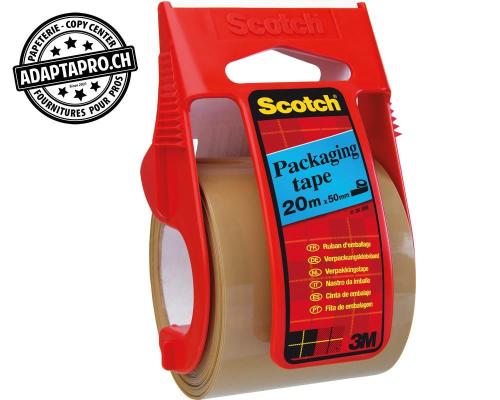 D&eacute;rouleur ruban d'emballage Scotch Pack Classic PP - 48mm * 20m