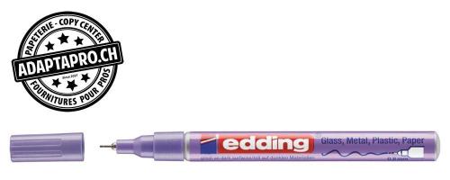 Marqueur de peinture - EDDING 780 - CREA - 078 - violet m&eacute;tal