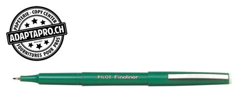 Feutre &agrave; pointe fine - PILOT Fineliner - 0.4 - vert