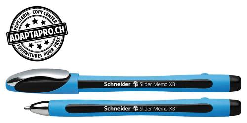 Stylo &agrave; bille - SCHNEIDER Slider Memo XB - noir