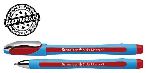 Stylo &agrave; bille - SCHNEIDER Slider Memo XB - rouge