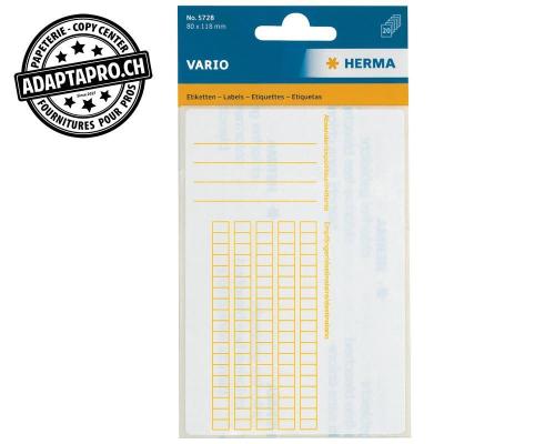 Etiquettes autoadh&eacute;sives HERMA pour colis - 118x80mm - 20 pces