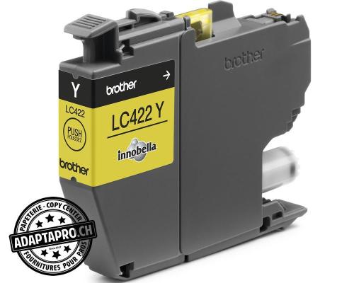 Cartouches d'encre/têtes d'impression BROTHER - LC-422Y - YELLOW
