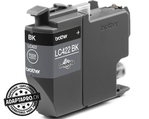 Cartouches d'encre/têtes d'impression BROTHER - LC-422BK - BLACK