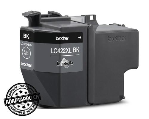 Cartouches d'encre/t&ecirc;tes d'impression BROTHER - LC-422XLBK - BLACK XL