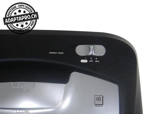 Destructeur de documents Q-CONNECT - Q10CC2 - coupe 220mm - s&eacute;curit&eacute; P3