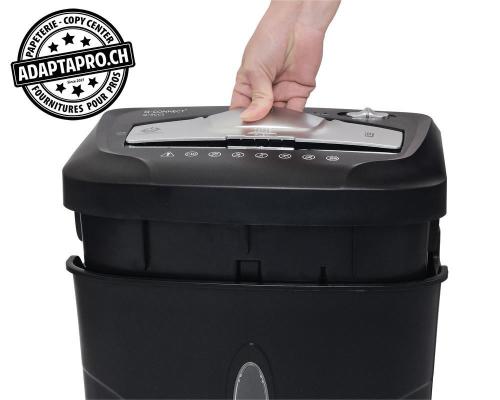 Destructeur de documents Q-CONNECT - Q10CC2 - coupe 220mm - s&eacute;curit&eacute; P3