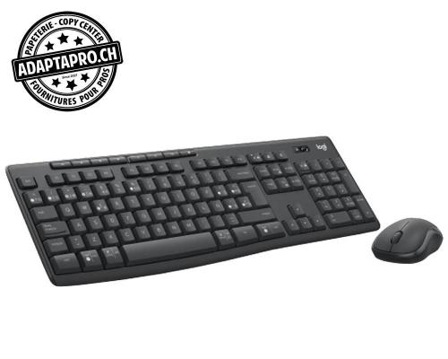 Clavier et souris LOGITECH&reg; Wireless Desktop MK370