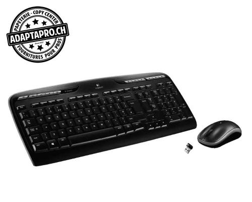 Clavier et souris LOGITECH&reg; Wireless Desktop MK330