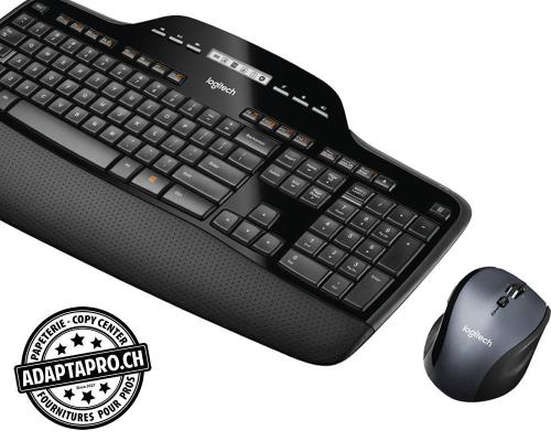 Clavier et souris LOGITECH&reg; Wireless Desktop MK710